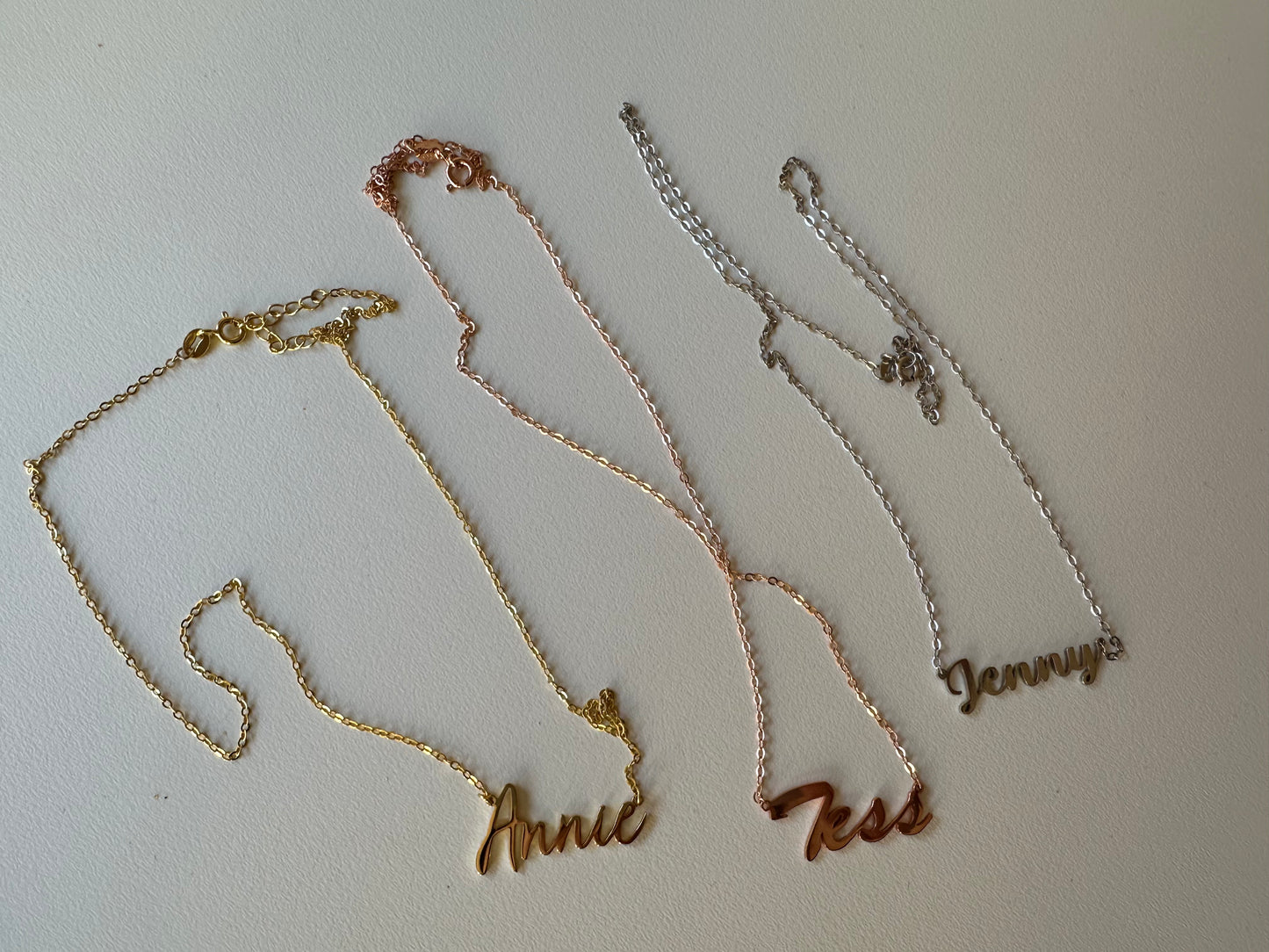 Silver Customized Necklance